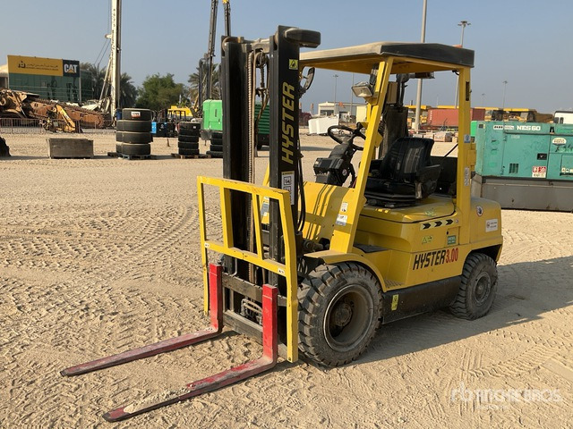 Hyster H3.00XM Forklift - Dieselstapler: das Bild 1 Hyster H3.00XM Forklift - Dieselstapler: das Bild 1