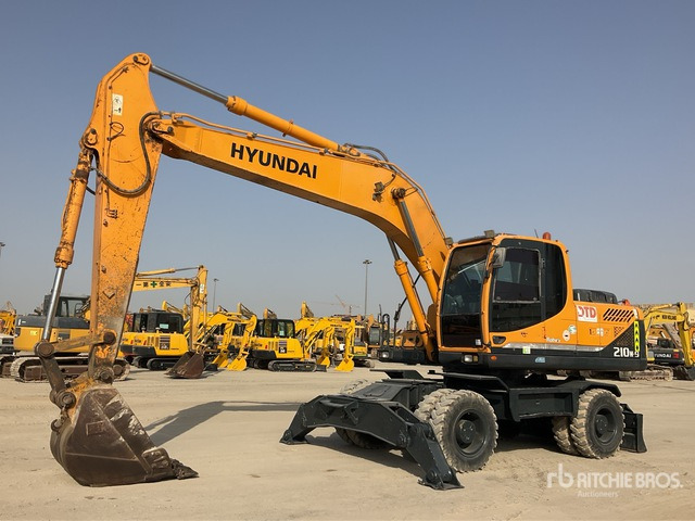 Hyundai Robex 210W-9S - Mobilbagger: das Bild 2 Hyundai Robex 210W-9S - Mobilbagger: das Bild 2