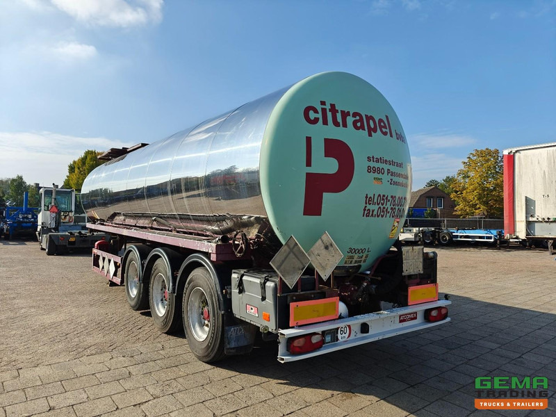 Atcomex TO/27TRI/38ST Bitum - 3-Assen ROR - ADR FL AT - 30.000L - LiftAs - Schijfremmen - Tankauflieger: das Bild 3 Atcomex TO/27TRI/38ST Bitum - 3-Assen ROR - ADR FL AT - 30.000L - LiftAs - Schijfremmen - Tankauflieger: das Bild 3