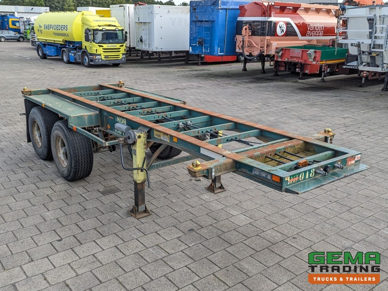 Flandria OP 20V 2A 2-Assen ROR - DrumBrakes - Steel Suspension - 20FT (O1980) - Container/ Wechselfahrgestell Auflieger: das Bild 4 Flandria OP 20V 2A 2-Assen ROR - DrumBrakes - Steel Suspension - 20FT (O1980) - Container/ Wechselfahrgestell Auflieger: das Bild 4