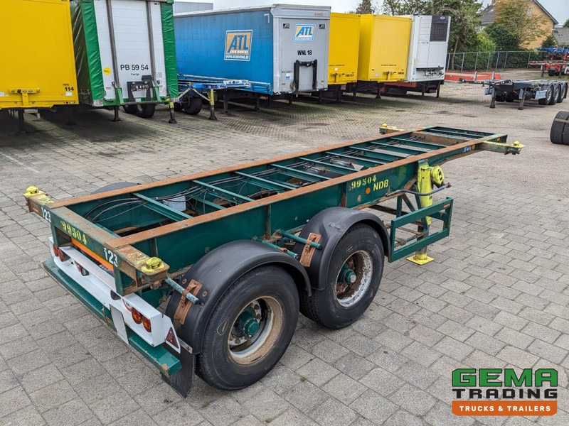 Flandria OP CC 2A 2-Assen ROR DrumBrakes - Steel Suspension - 3110KG - 20FT (O1915) - Container/ Wechselfahrgestell Auflieger: das Bild 1 Flandria OP CC 2A 2-Assen ROR DrumBrakes - Steel Suspension - 3110KG - 20FT (O1915) - Container/ Wechselfahrgestell Auflieger: das Bild 1