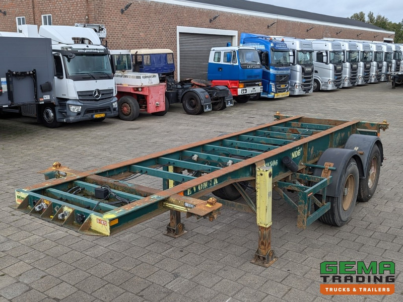 Flandria OP CC 2A 2-Assen ROR DrumBrakes - Steel Suspension - 3350KG - 20FT (O1873) - Container/ Wechselfahrgestell Auflieger: das Bild 4 Flandria OP CC 2A 2-Assen ROR DrumBrakes - Steel Suspension - 3350KG - 20FT (O1873) - Container/ Wechselfahrgestell Auflieger: das Bild 4