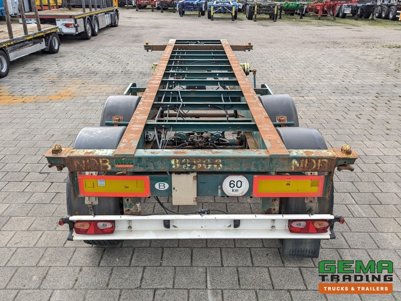 Flandria OP CC 2A 2-Assen ROR DrumBrakes - Steel Suspension - 3350KG - 20FT (O1873) - Container/ Wechselfahrgestell Auflieger: das Bild 5 Flandria OP CC 2A 2-Assen ROR DrumBrakes - Steel Suspension - 3350KG - 20FT (O1873) - Container/ Wechselfahrgestell Auflieger: das Bild 5