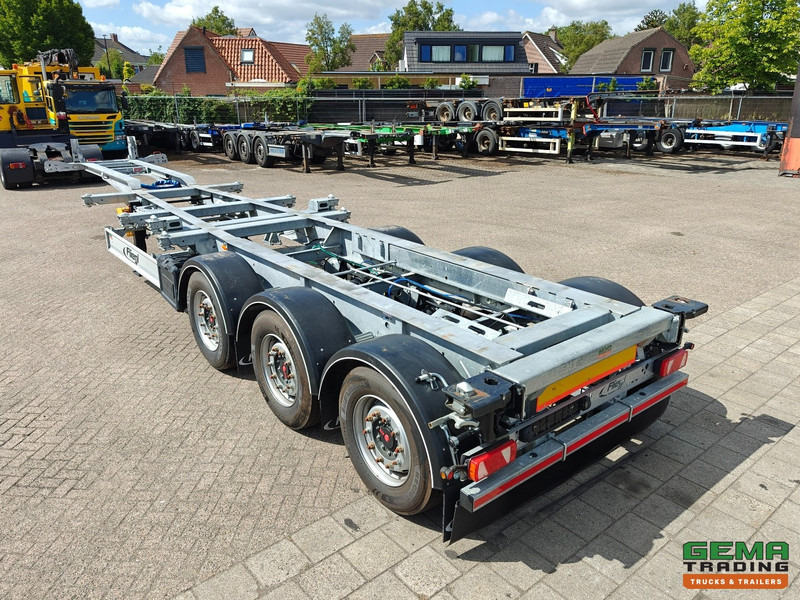 Fliegl SDS01 3-Assen SAF - LiftAs - Schijfremmen - Alle Aansluitingen - Gegalvaniseerd - Kop/KontSchuiver - Ongebruikt! - Container/ Wechselfahrgestell Auflieger: das Bild 3 Fliegl SDS01 3-Assen SAF - LiftAs - Schijfremmen - Alle Aansluitingen - Gegalvaniseerd - Kop/KontSchuiver - Ongebruikt! - Container/ Wechselfahrgestell Auflieger: das Bild 3