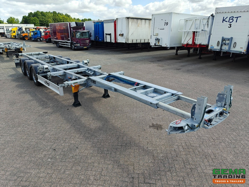 Fliegl SDS01 3-Assen SAF - LiftAs - Schijfremmen - Alle Aansluitingen - Gegalvaniseerd - Kop/KontSchuiver - Ongebruikt! - Container/ Wechselfahrgestell Auflieger: das Bild 4 Fliegl SDS01 3-Assen SAF - LiftAs - Schijfremmen - Alle Aansluitingen - Gegalvaniseerd - Kop/KontSchuiver - Ongebruikt! - Container/ Wechselfahrgestell Auflieger: das Bild 4