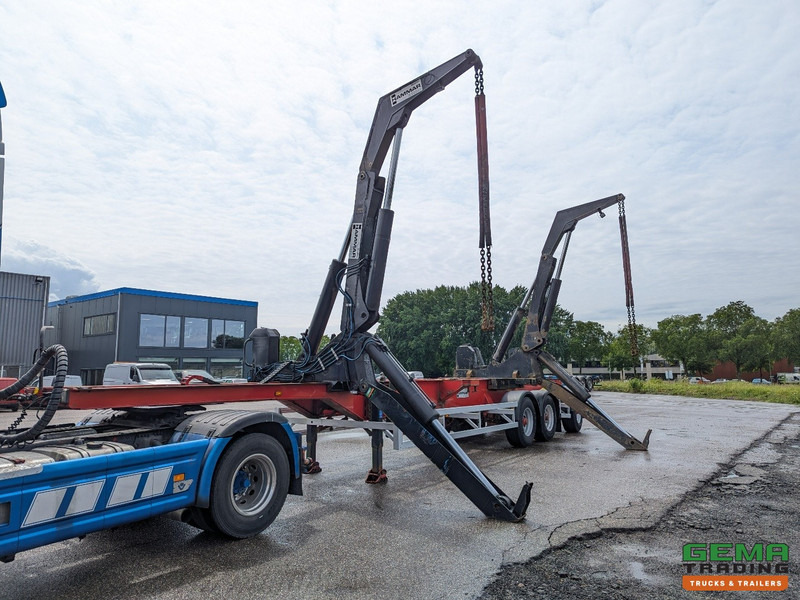HAMMAR 160 HE 3-Assen - SideLoader - 33T - ContainerStacking - Afstandbediening - Container/ Wechselfahrgestell Auflieger: das Bild 1 HAMMAR 160 HE 3-Assen - SideLoader - 33T - ContainerStacking - Afstandbediening - Container/ Wechselfahrgestell Auflieger: das Bild 1