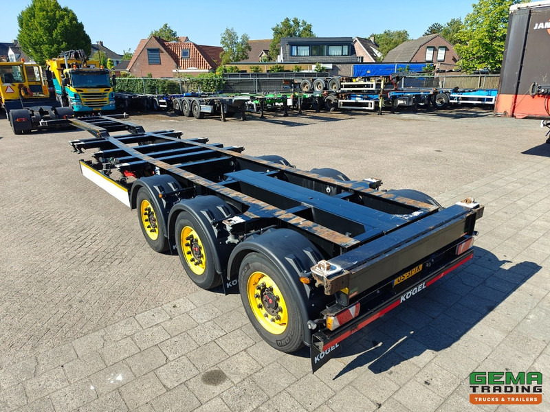 Kögel PORT 40 SIMPLEX 20 3-Assen SAF - Schijfremmen - 20/30/40FT Aansluiting - Achterschuiver - Container/ Wechselfahrgestell Auflieger: das Bild 3 Kögel PORT 40 SIMPLEX 20 3-Assen SAF - Schijfremmen - 20/30/40FT Aansluiting - Achterschuiver - Container/ Wechselfahrgestell Auflieger: das Bild 3