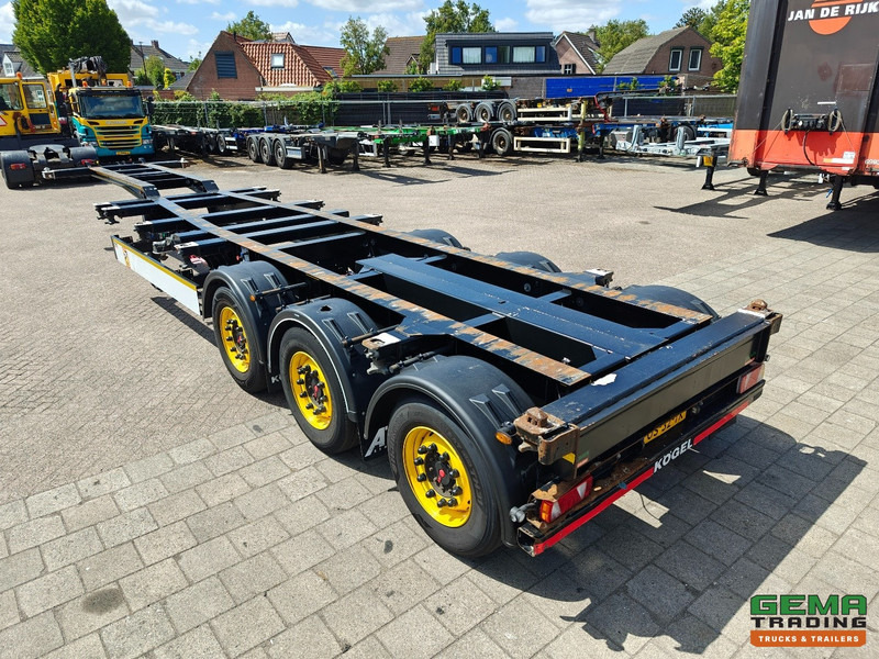 Kögel PORT 40 SIMPLEX 20 3-Assen SAF - Schijfremmen - 2x20FT/30FT/40FT - Achterschuiver - Container/ Wechselfahrgestell Auflieger: das Bild 3 Kögel PORT 40 SIMPLEX 20 3-Assen SAF - Schijfremmen - 2x20FT/30FT/40FT - Achterschuiver - Container/ Wechselfahrgestell Auflieger: das Bild 3