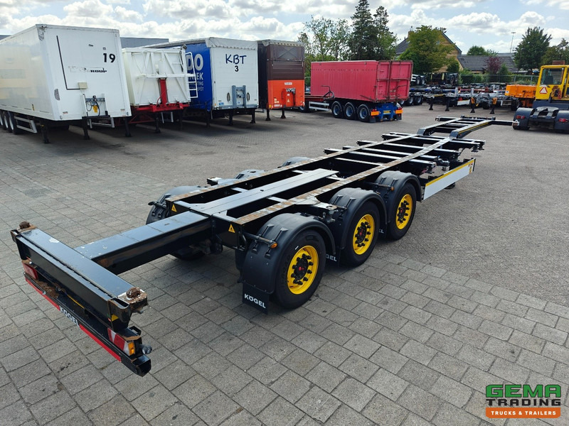 Kögel PORT 40 SIMPLEX 20 3-Assen SAF - Schijfremmen - 2x20FT/30FT/40FT - Achterschuiver - Container/ Wechselfahrgestell Auflieger: das Bild 2 Kögel PORT 40 SIMPLEX 20 3-Assen SAF - Schijfremmen - 2x20FT/30FT/40FT - Achterschuiver - Container/ Wechselfahrgestell Auflieger: das Bild 2