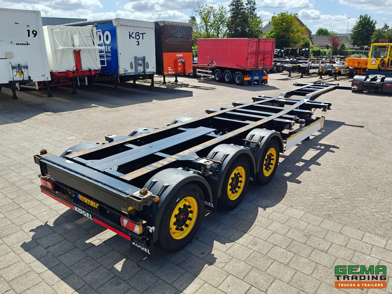 Kögel PORT 40 SIMPLEX 20 3-Assen SAF - Schijfremmen - 2x20FT/30FT/40FT - Achterschuiver - Container/ Wechselfahrgestell Auflieger: das Bild 5 Kögel PORT 40 SIMPLEX 20 3-Assen SAF - Schijfremmen - 2x20FT/30FT/40FT - Achterschuiver - Container/ Wechselfahrgestell Auflieger: das Bild 5