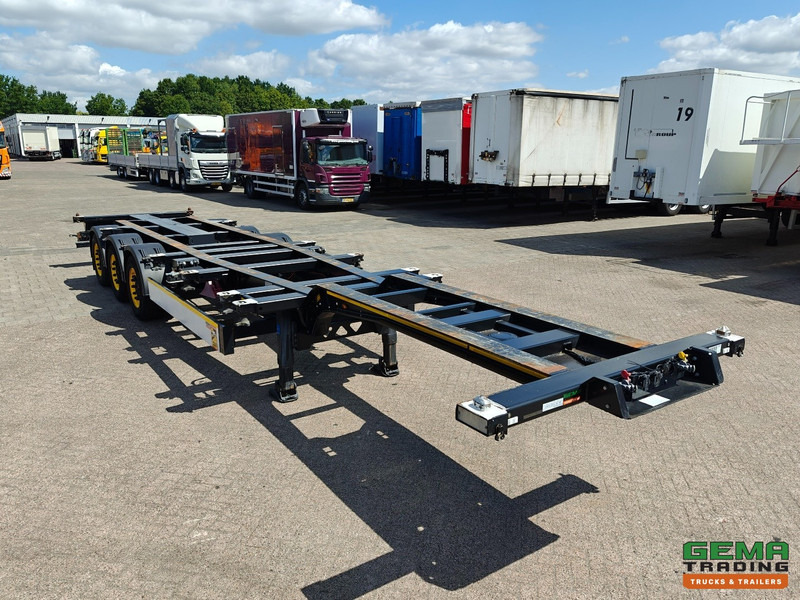 Kögel PORT 40 SIMPLEX 20 3-Assen SAF - Schijfremmen - 2x20FT/30FT/40FT - Achterschuiver - Container/ Wechselfahrgestell Auflieger: das Bild 4 Kögel PORT 40 SIMPLEX 20 3-Assen SAF - Schijfremmen - 2x20FT/30FT/40FT - Achterschuiver - Container/ Wechselfahrgestell Auflieger: das Bild 4