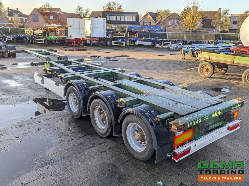 Krone SD 27 3-Assen BPW Backslider - DrumBrakes - 20 2x20FT/30/40FT - 10+ Units in Stock (O1931) - Container/ Wechselfahrgestell Auflieger: das Bild 4 Krone SD 27 3-Assen BPW Backslider - DrumBrakes - 20 2x20FT/30/40FT - 10+ Units in Stock (O1931) - Container/ Wechselfahrgestell Auflieger: das Bild 4