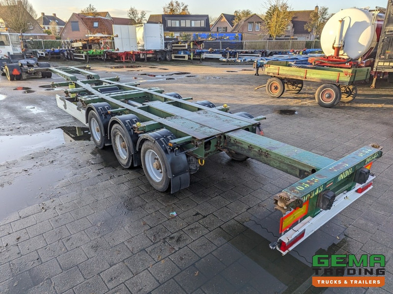 Krone SD 27 3-Assen BPW Backslider - DrumBrakes - 20 2x20FT/30/40FT - 10+ Units in Stock (O1931) - Container/ Wechselfahrgestell Auflieger: das Bild 5 Krone SD 27 3-Assen BPW Backslider - DrumBrakes - 20 2x20FT/30/40FT - 10+ Units in Stock (O1931) - Container/ Wechselfahrgestell Auflieger: das Bild 5