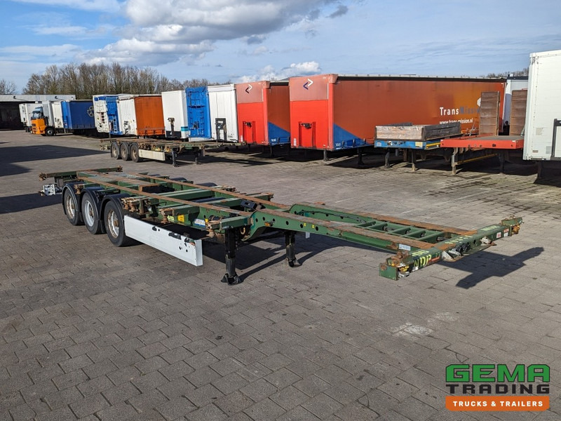 Krone SD 27 3-Assen BPW Kont Schuiver - DrumBrakes - 5280kg (O1776) - Container/ Wechselfahrgestell Auflieger: das Bild 2 Krone SD 27 3-Assen BPW Kont Schuiver - DrumBrakes - 5280kg (O1776) - Container/ Wechselfahrgestell Auflieger: das Bild 2