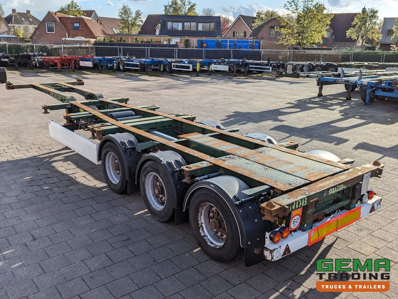 Krone SD 27 3-Assen BPW Kont Schuiver - DrumBrakes - 5280kg (O1776) - Container/ Wechselfahrgestell Auflieger: das Bild 4 Krone SD 27 3-Assen BPW Kont Schuiver - DrumBrakes - 5280kg (O1776) - Container/ Wechselfahrgestell Auflieger: das Bild 4
