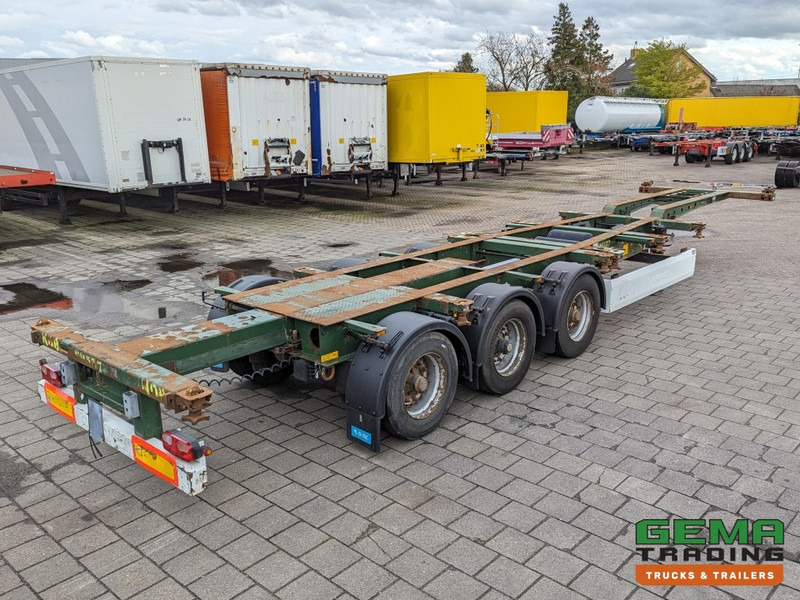 Krone SD 27 3-Assen BPW RearSlider - DrumBrakes - 5280kg - 07/2024APK (O1779) - Container/ Wechselfahrgestell Auflieger: das Bild 2 Krone SD 27 3-Assen BPW RearSlider - DrumBrakes - 5280kg - 07/2024APK (O1779) - Container/ Wechselfahrgestell Auflieger: das Bild 2