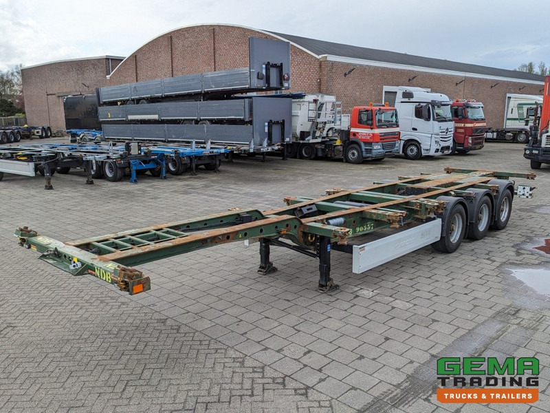 Krone SD 27 3-Assen BPW RearSlider - DrumBrakes - 5280kg - 07/2024APK (O1779) - Container/ Wechselfahrgestell Auflieger: das Bild 1 Krone SD 27 3-Assen BPW RearSlider - DrumBrakes - 5280kg - 07/2024APK (O1779) - Container/ Wechselfahrgestell Auflieger: das Bild 1