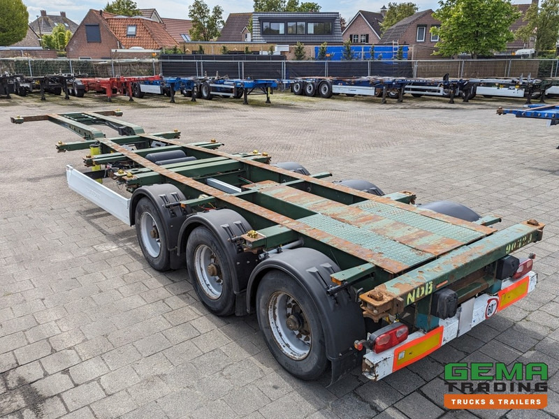 Krone SD 27 3-Assen BPW RearSlider - DrumBrakes - 5280kg (O1852) - Container/ Wechselfahrgestell Auflieger: das Bild 3 Krone SD 27 3-Assen BPW RearSlider - DrumBrakes - 5280kg (O1852) - Container/ Wechselfahrgestell Auflieger: das Bild 3