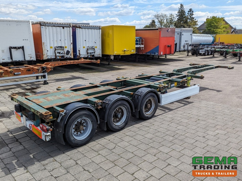 Krone SD 27 3-Assen BPW RearSlider - DrumBrakes - 5280kg (O1852) - Container/ Wechselfahrgestell Auflieger: das Bild 4 Krone SD 27 3-Assen BPW RearSlider - DrumBrakes - 5280kg (O1852) - Container/ Wechselfahrgestell Auflieger: das Bild 4