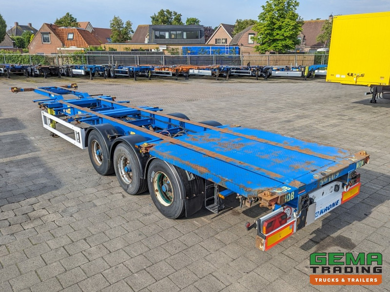 Krone SDC-27 3-Assen BPW Drumbrakes - 5340KG - All Connections (O1912) - Container/ Wechselfahrgestell Auflieger: das Bild 3 Krone SDC-27 3-Assen BPW Drumbrakes - 5340KG - All Connections (O1912) - Container/ Wechselfahrgestell Auflieger: das Bild 3