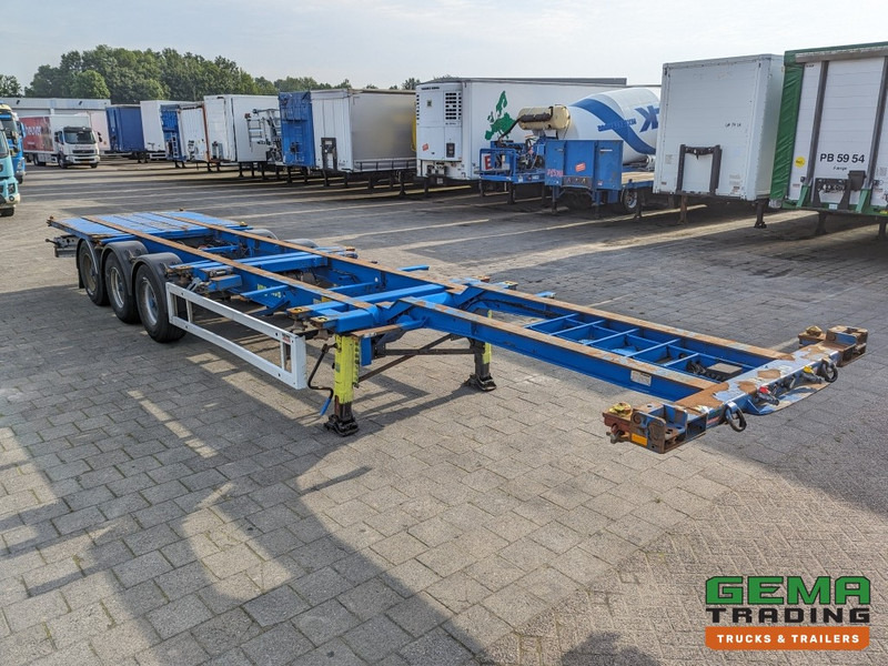 Krone SDC-27 3-Assen BPW Drumbrakes - 5340KG - All Connections (O1912) - Container/ Wechselfahrgestell Auflieger: das Bild 4 Krone SDC-27 3-Assen BPW Drumbrakes - 5340KG - All Connections (O1912) - Container/ Wechselfahrgestell Auflieger: das Bild 4