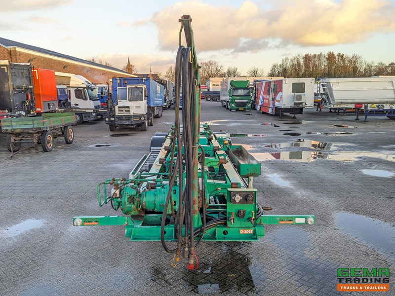 Container/ Wechselfahrgestell Auflieger LAG O-2-33 EZCL 2-Assen BPW - Trommelremmen - Translift TL-26.65 KettingSysteem 9.6m: das Bild 8