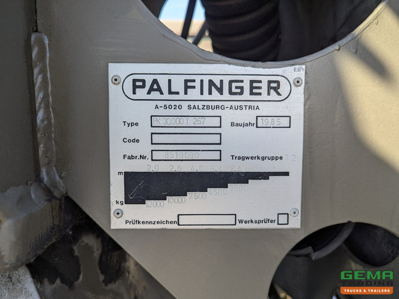 Abschleppwagen OAF 32.281 6x6 - WSK - Palfinger PK30000T - Naafreductie - 2 Lieren - 59.000KM - Nieuwstaat: das Bild 19