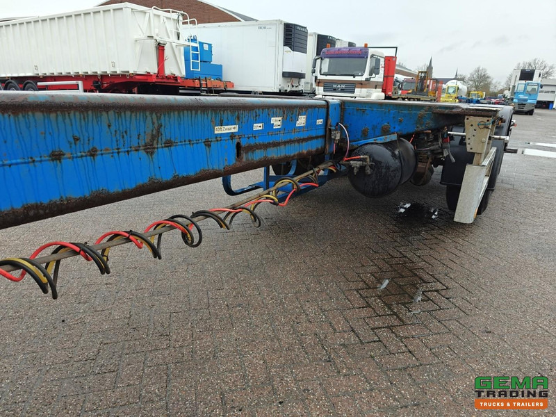 Container/ Wechselfahrgestell Auflieger Pacton T3-010 3-Assen BPW - MULTI - Trommelremmen - LiftAs - 3x Uitschuifbaar - 11/2026 APK: das Bild 13