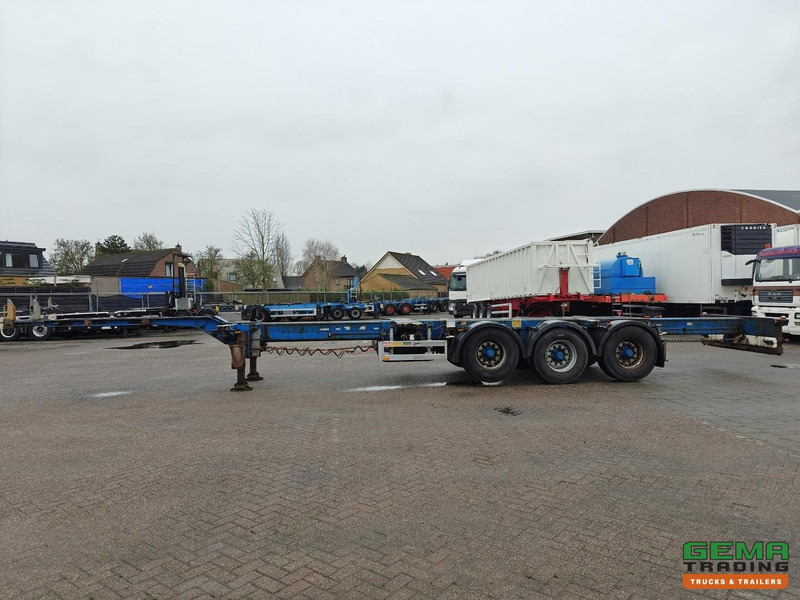 Container/ Wechselfahrgestell Auflieger Pacton T3-010 3-Assen BPW - MULTI - Trommelremmen - LiftAs - 3x Uitschuifbaar - 11/2026 APK: das Bild 17