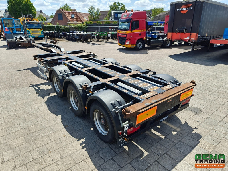 Pacton T3-010 3-Assen SAF - MULTI - Trommelremmen - LiftAs - 3x Uitschuifbaar - 04/2026 APK - Container/ Wechselfahrgestell Auflieger: das Bild 3 Pacton T3-010 3-Assen SAF - MULTI - Trommelremmen - LiftAs - 3x Uitschuifbaar - 04/2026 APK - Container/ Wechselfahrgestell Auflieger: das Bild 3