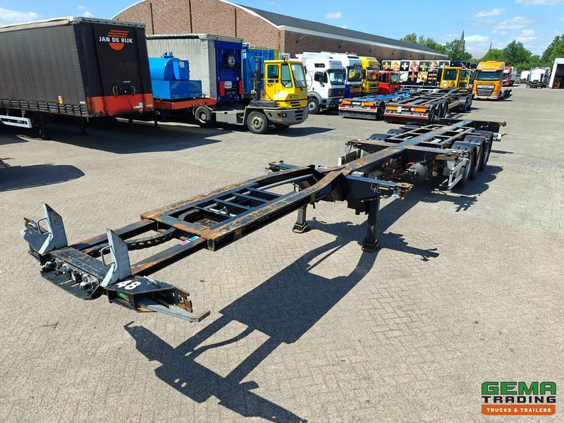 Pacton T3-010 3-Assen SAF - MULTI - Trommelremmen - LiftAs - 3x Uitschuifbaar - 04/2026 APK - Container/ Wechselfahrgestell Auflieger: das Bild 4 Pacton T3-010 3-Assen SAF - MULTI - Trommelremmen - LiftAs - 3x Uitschuifbaar - 04/2026 APK - Container/ Wechselfahrgestell Auflieger: das Bild 4