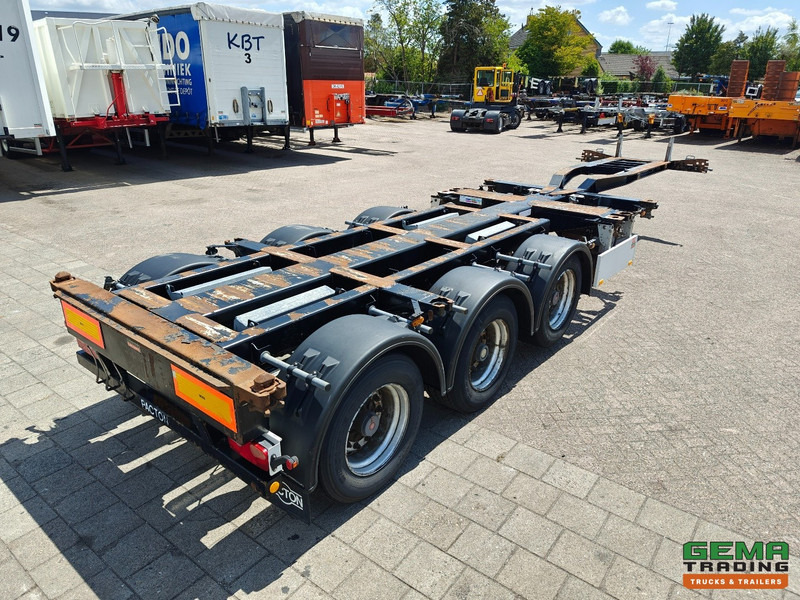 Pacton T3-010 3-Assen SAF - MULTI - Trommelremmen - LiftAs - 3x Uitschuifbaar - 10/2025 APK - Container/ Wechselfahrgestell Auflieger: das Bild 3 Pacton T3-010 3-Assen SAF - MULTI - Trommelremmen - LiftAs - 3x Uitschuifbaar - 10/2025 APK - Container/ Wechselfahrgestell Auflieger: das Bild 3