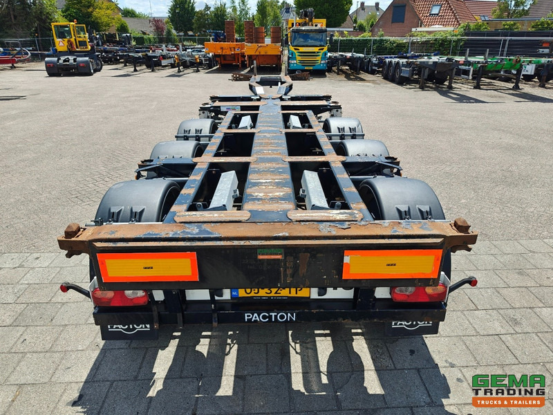 Pacton T3-010 3-Assen SAF - MULTI - Trommelremmen - LiftAs - 3x Uitschuifbaar - 10/2025 APK - Container/ Wechselfahrgestell Auflieger: das Bild 5 Pacton T3-010 3-Assen SAF - MULTI - Trommelremmen - LiftAs - 3x Uitschuifbaar - 10/2025 APK - Container/ Wechselfahrgestell Auflieger: das Bild 5