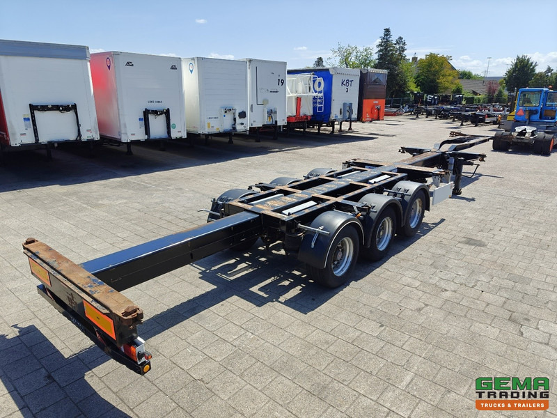 Pacton T3-010 3-Assen SAF - MULTI - Trommelremmen - LiftAs - 3x Uitschuifbaar - Container/ Wechselfahrgestell Auflieger: das Bild 1 Pacton T3-010 3-Assen SAF - MULTI - Trommelremmen - LiftAs - 3x Uitschuifbaar - Container/ Wechselfahrgestell Auflieger: das Bild 1