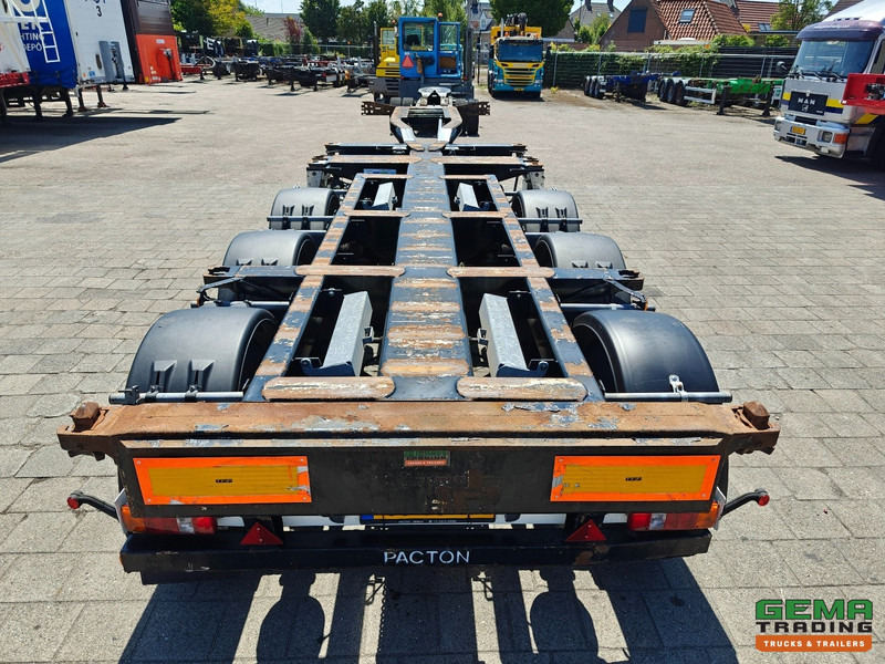 Pacton T3-010 3-Assen SAF - MULTI - Trommelremmen - LiftAs - 3x Uitschuifbaar - Container/ Wechselfahrgestell Auflieger: das Bild 5 Pacton T3-010 3-Assen SAF - MULTI - Trommelremmen - LiftAs - 3x Uitschuifbaar - Container/ Wechselfahrgestell Auflieger: das Bild 5
