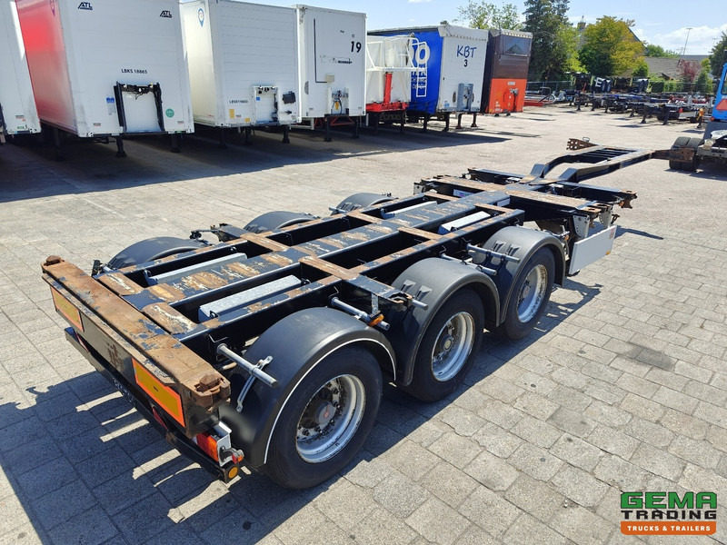 Pacton T3-010 3-Assen SAF - MULTI - Trommelremmen - LiftAs - 3x Uitschuifbaar - Container/ Wechselfahrgestell Auflieger: das Bild 3 Pacton T3-010 3-Assen SAF - MULTI - Trommelremmen - LiftAs - 3x Uitschuifbaar - Container/ Wechselfahrgestell Auflieger: das Bild 3