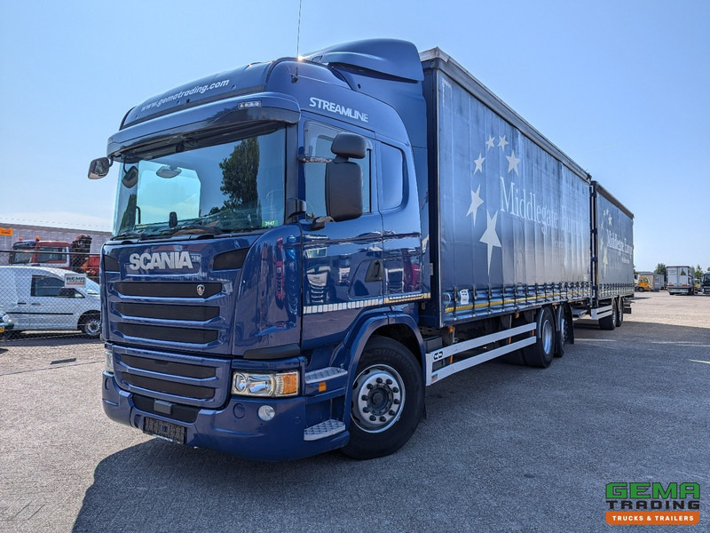 Scania G410 6x2/4 Streamline Euro6 - Retarder + Van Hool 2-Assige Aanhanger - SchuifzeilenCombi - SmartTachoV2 - Koffer LKW: das Bild 1 Scania G410 6x2/4 Streamline Euro6 - Retarder + Van Hool 2-Assige Aanhanger - SchuifzeilenCombi - SmartTachoV2 - Koffer LKW: das Bild 1