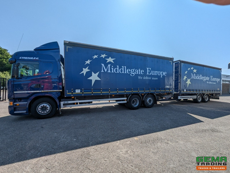 Koffer LKW Scania G410 6x2/4 Streamline Euro6 - Retarder + Van Hool 2-Assige Aanhanger - SchuifzeilenCombi - SmartTachoV2: das Bild 18