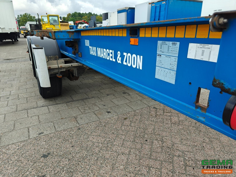 Container/ Wechselfahrgestell Auflieger Van Hool 3B0079 3-Assen SAF - Schijfremmen - Alle aansluitingen / Universeel chassis - 10 Stuks op Voorraad: das Bild 12