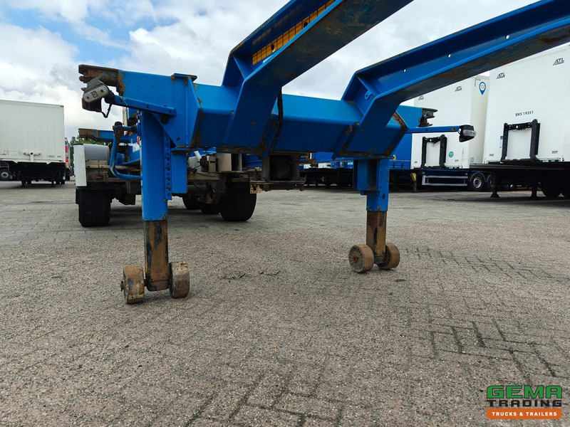 Container/ Wechselfahrgestell Auflieger Van Hool 3B0079 3-Assen SAF - Schijfremmen - Alle aansluitingen / Universeel chassis - 10 Stuks op Voorraad: das Bild 10