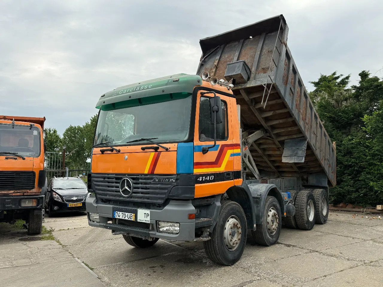 Mercedes-Benz Actros 4140 V6 8X4 Tipper Spring/Spring Manual G - Kipper: das Bild 2 Mercedes-Benz Actros 4140 V6 8X4 Tipper Spring/Spring Manual G - Kipper: das Bild 2