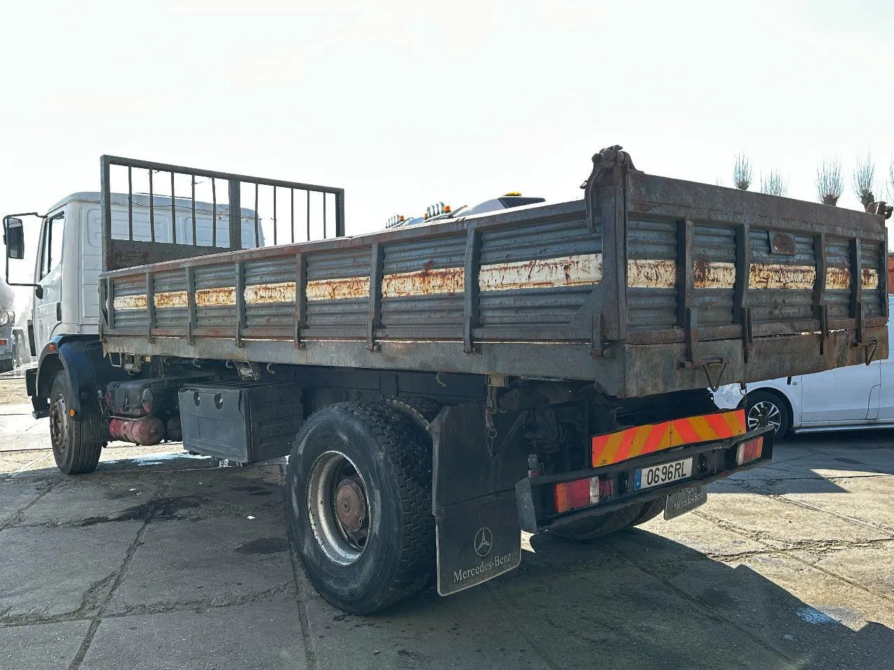 Kipper Mercedes-Benz SK 1733 V6 4X2 Tipper Spring/Spring EPS Manual G: das Bild 20