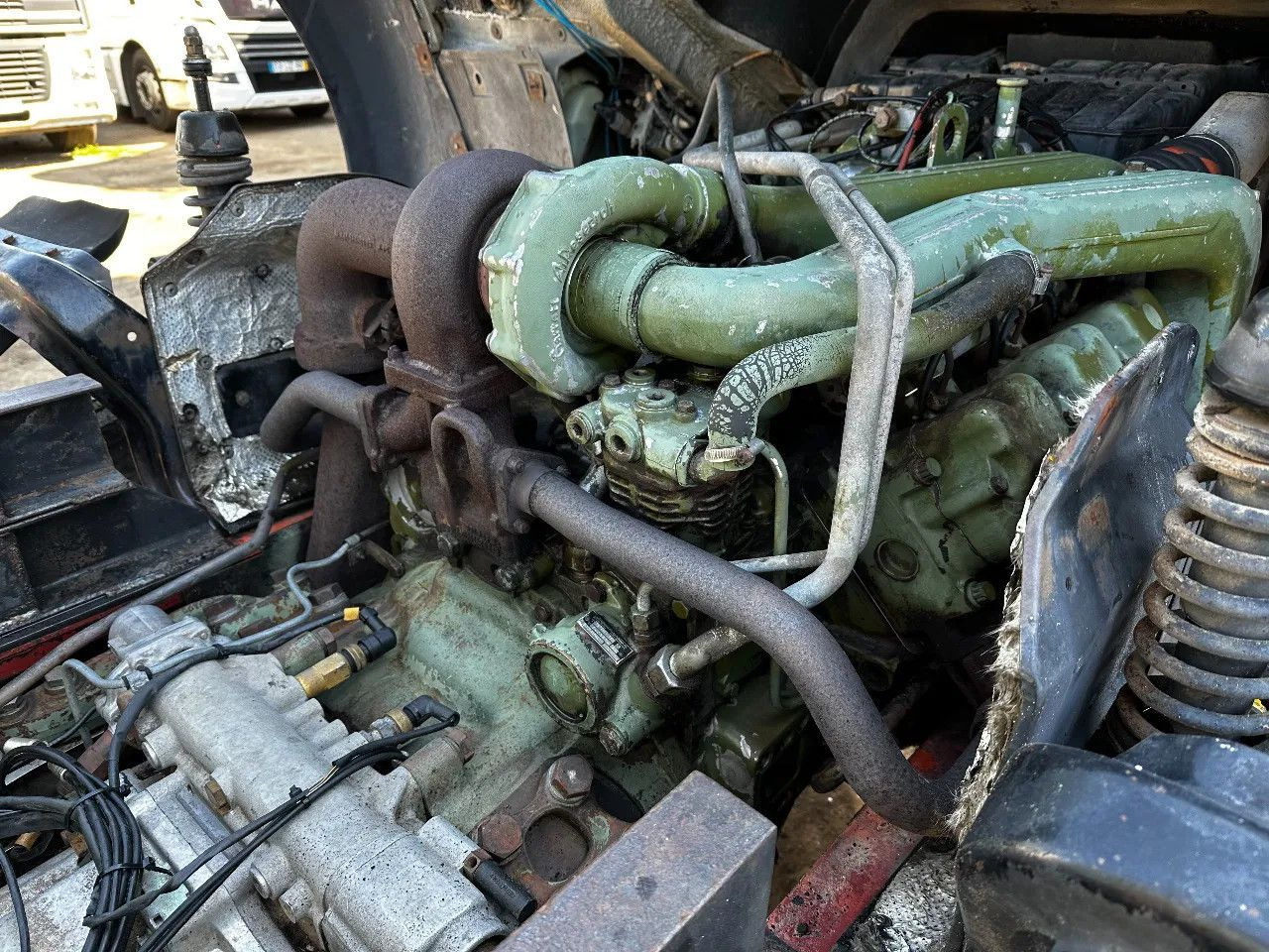 Kipper Mercedes-Benz SK 1733 V6 4X2 Tipper Spring/Spring EPS Manual G: das Bild 23