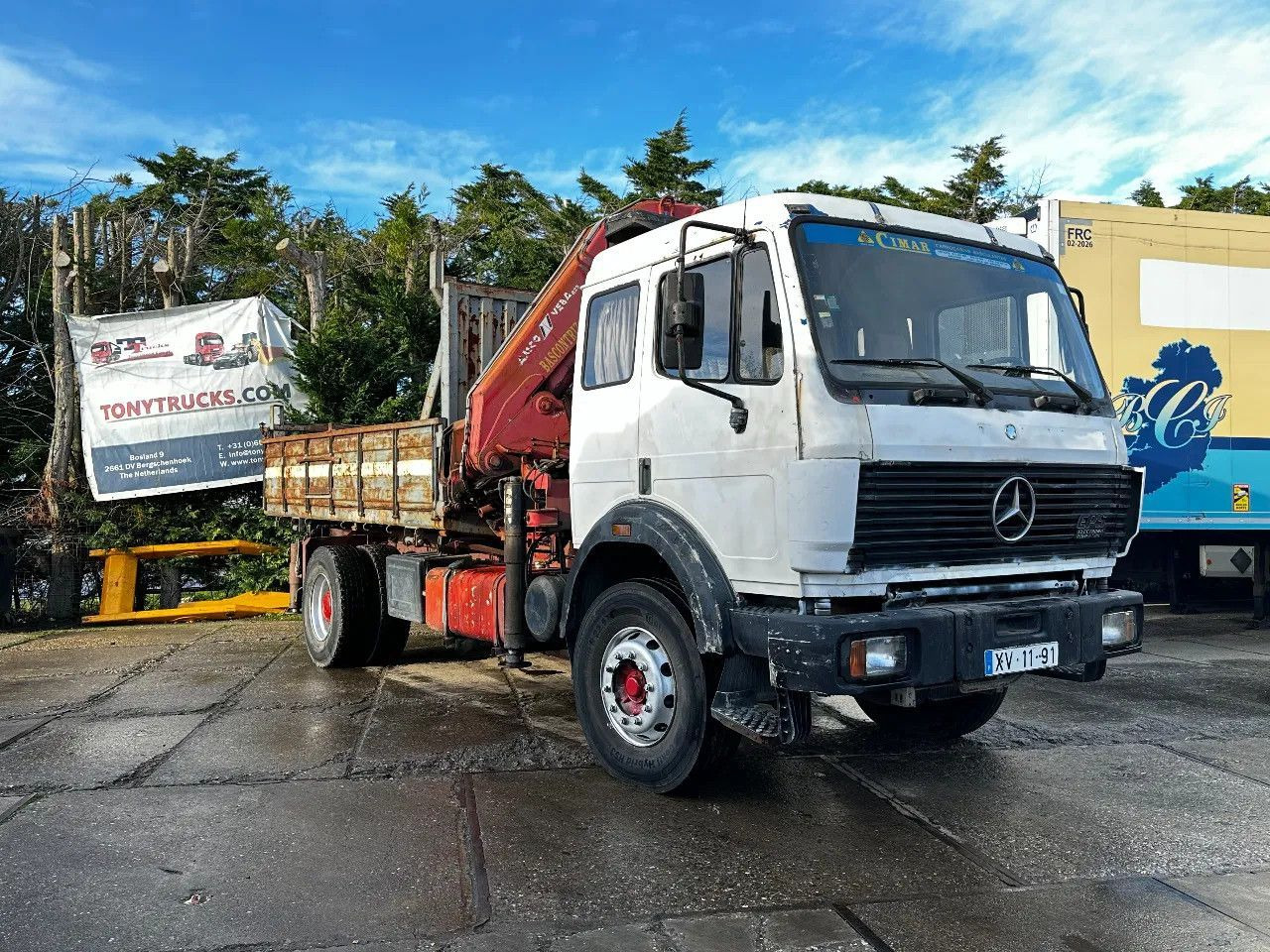 Mercedes-Benz SK 1935 V8 4X2 Tipper Spring/Spring AMCO V825 9T Mercedes-Benz SK 1935 V8 4X2 Tipper Spring/Spring AMCO V825 9T - Kipper, Autokran: das Bild 1 Mercedes-Benz SK 1935 V8 4X2 Tipper Spring/Spring AMCO V825 9T Mercedes-Benz SK 1935 V8 4X2 Tipper Spring/Spring AMCO V825 9T - Kipper, Autokran: das Bild 1