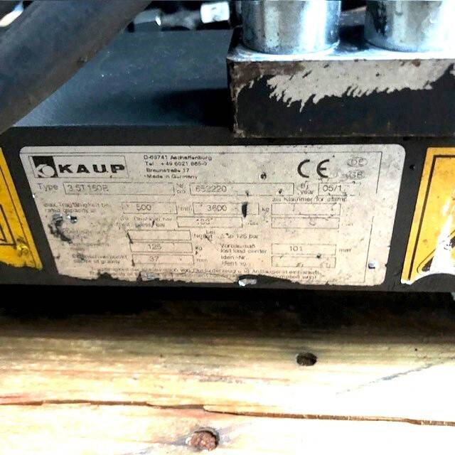 Fork positioner without side shift - Anbauteil: das Bild 4 Fork positioner without side shift - Anbauteil: das Bild 4