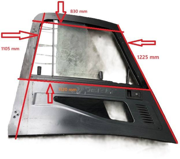 Door right for Linde series 386 - Tür und Teile für Flurförderzeug: das Bild 1 Door right for Linde series 386 - Tür und Teile für Flurförderzeug: das Bild 1