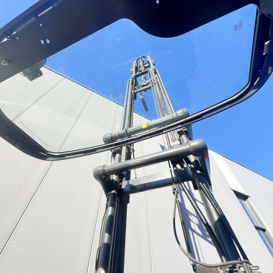 Schubmaststapler Linde R14G (1120): das Bild 14