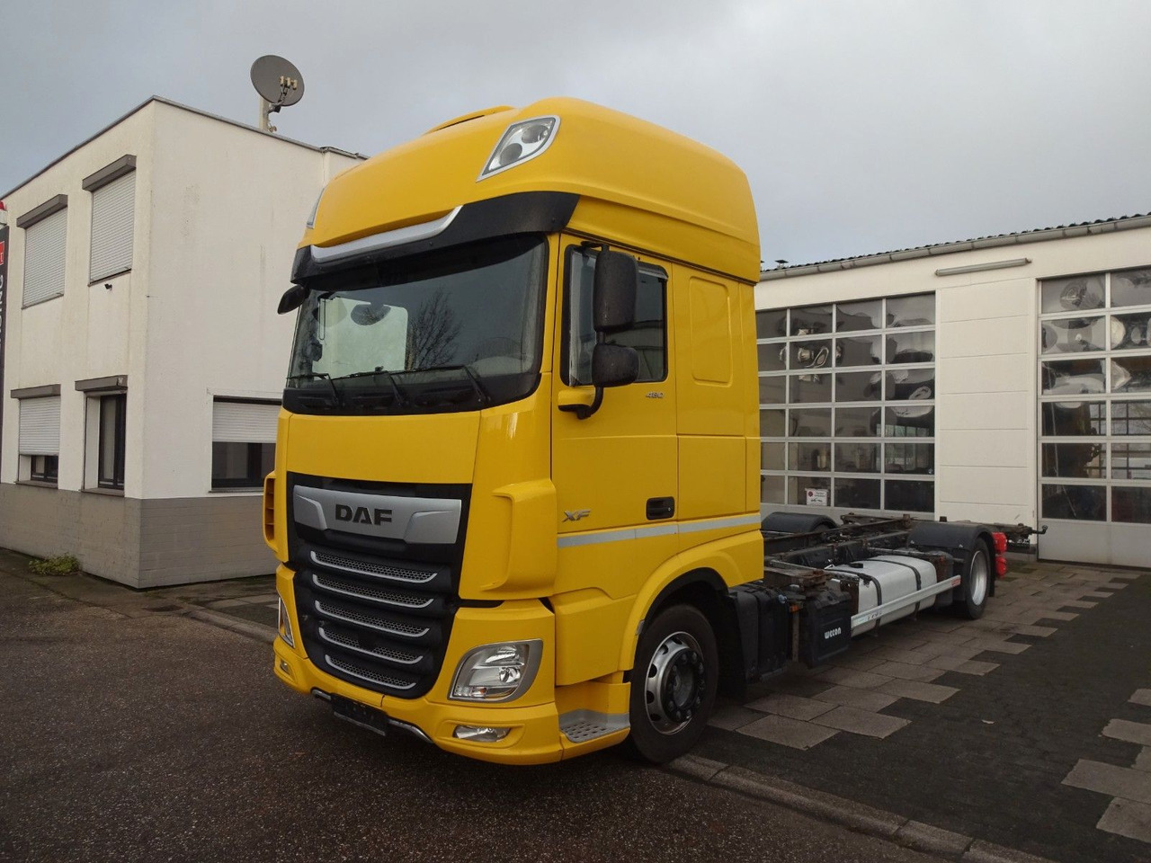 DAF XF 480, Jumbo BDF, SSC, Standklima, Intarder - Containerwagen/ Wechselfahrgestell LKW: das Bild 3 DAF XF 480, Jumbo BDF, SSC, Standklima, Intarder - Containerwagen/ Wechselfahrgestell LKW: das Bild 3
