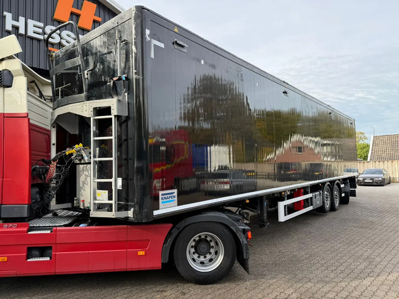 Knapen Trailers K200 85m3 Stuuras/Lenkachse Cargo Floor 10MM Alcoa Liftas - Schubboden Auflieger: das Bild 1 Knapen Trailers K200 85m3 Stuuras/Lenkachse Cargo Floor 10MM Alcoa Liftas - Schubboden Auflieger: das Bild 1