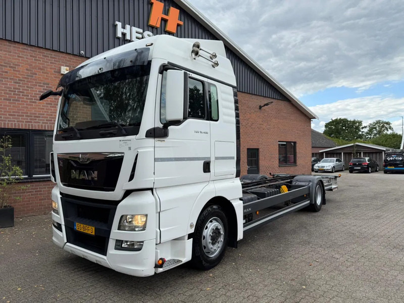 MAN TGX 18.400 XLX AHK LBW Standairco NL Truck - Containerwagen/ Wechselfahrgestell LKW: das Bild 1 MAN TGX 18.400 XLX AHK LBW Standairco NL Truck - Containerwagen/ Wechselfahrgestell LKW: das Bild 1